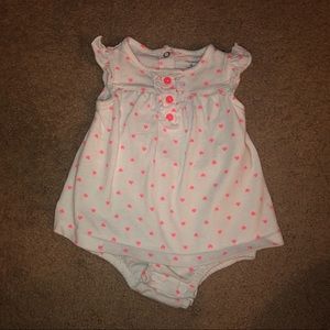 Baby girl onesie romper